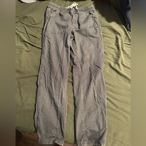 Pact Women’s Granite Woven Twill Roll Up Pant